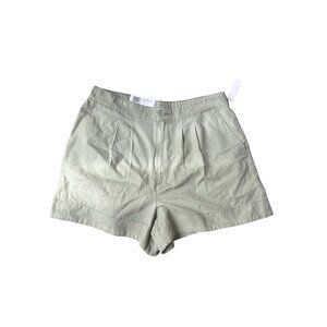 JOIE Faded Cactus Pleated Shorts Size Large NEW New with tags never worn